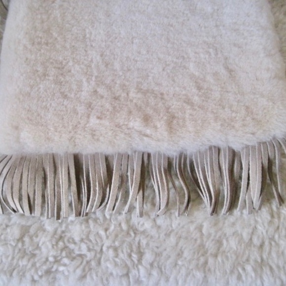 Canterbury Sheepskin Babe Shearling Crossbody Bag Made In New Zealand NWOT - Picture 6 of 9